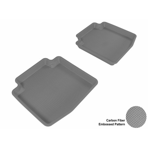 2005 - 2009 Buick Lacrosse Custom-fit Gray 3D Digital Molded Mats (2nd row only)
