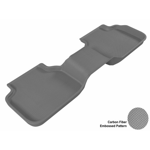2009 - 2013 Dodge Journey Custom-fit Gray 3D Digital Molded Mats (2nd row only)