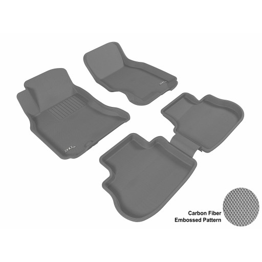 2003 - 2008 Infiniti FX35/45 Custom-fit Gray 3D Digital Molded Mats (1st row and 2nd row only)