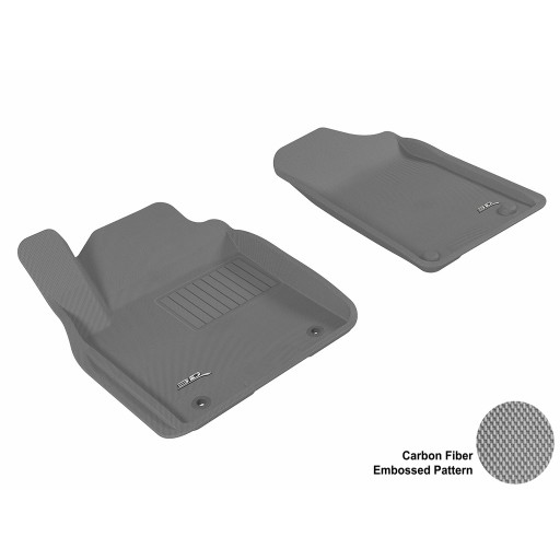 2011 - 2013 Infiniti QX56 Custom-fit Gray 3D Digital Molded Mats (1st row only)
