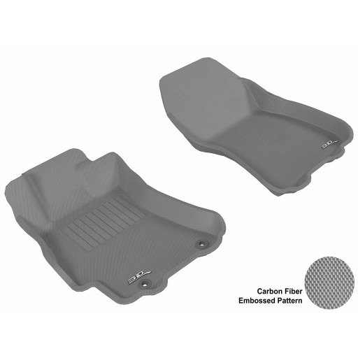 2010 - 2013 Subaru Legacy/Outback Custom-fit Gray 3D Digital Molded Mats (1st row only)