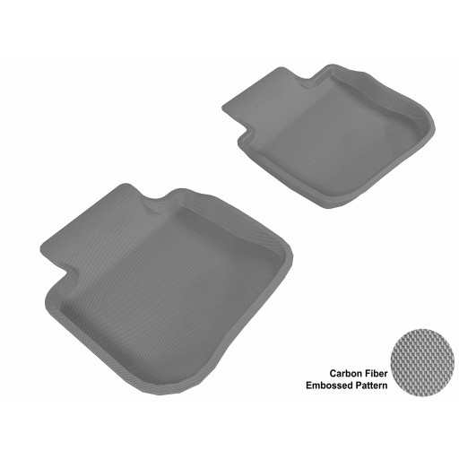 2010 - 2013 Subaru Legacy/Outback Custom-fit Gray 3D Digital Molded Mats (2nd row only)
