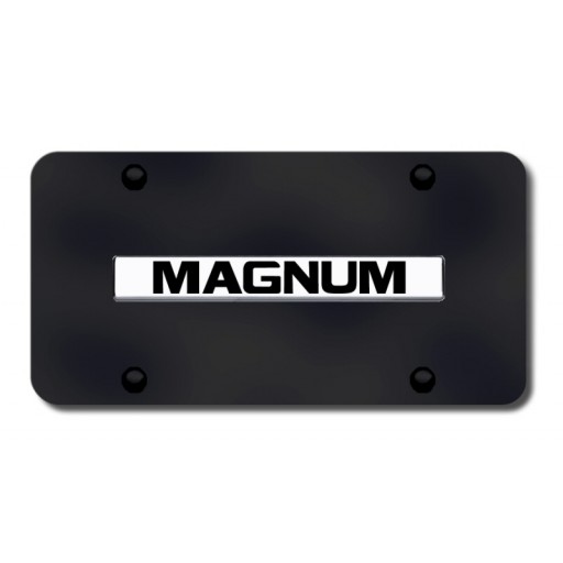 Dodge Magnum Logo Front License Plate