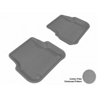 2005 - 2011 Audi A6/S6/RS6 Custom-fit Gray 3D Digital Molded Mats (2nd row only)