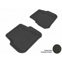 2005 - 2011 Audi A6/S6/RS6 Custom-fit Black 3D Digital Molded Mats (2nd row only)