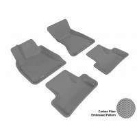 2009 - 2013 Audi Q5 Custom-fit Gray 3D Digital Molded Mats (1st row and 2nd row only)