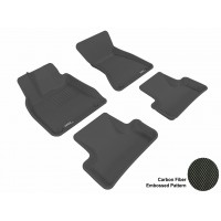 2009 - 2013 Audi Q5 Custom-fit Black 3D Digital Molded Mats (1st row and 2nd row only)