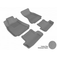 2009 - 2013 Audi A5/S5 Custom-fit Gray 3D Digital Molded Mats (1st row and 2nd row only)