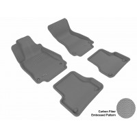 2012 - 2013 Audi A6/S6 Custom-fit Gray 3D Digital Molded Mats (1st row and 2nd row only)