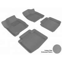2005 - 2009 Buick Lacrosse Custom-fit Gray 3D Digital Molded Mats (1st row and 2nd row only)