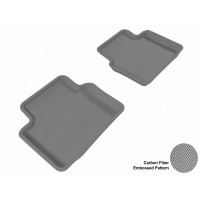 2011 - 2013 Buick Regal Custom-fit Gray 3D Digital Molded Mats (2nd row only)