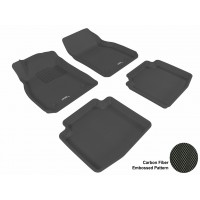 2010 - 2013 Buick Lacrosse Custom-fit Black 3D Digital Molded Mats (1st row and 2nd row only)