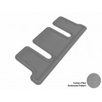 2008 - 2013 Buick/Chevrolet/GMC Enclave/Traverse/Acadia Custom-fit Gray 3D Digital Molded Mats (3rd row only)