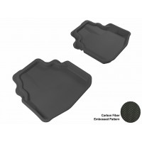 2006 - 2011 Buick Lucerne Custom-fit Black 3D Digital Molded Mats (2nd row only)