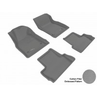 2012 - 2013 Buick Verano Custom-fit Gray 3D Digital Molded Mats (1st row and 2nd row only)