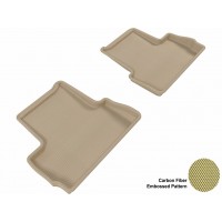2012 - 2013 Buick Verano Custom-fit Tan 3D Digital Molded Mats (2nd row only)