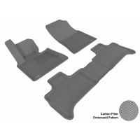 2000 - 2006 BMW X5 (E53) Custom-fit Gray 3D Digital Molded Mats (1st row and 2nd row only)