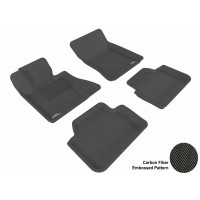 2004 - 2010 BMW X3 (E83) Custom-fit Black 3D Digital Molded Mats (1st row and 2nd row only)
