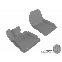 2007 - 2013 BMW 3 Series Convertible (E93) Custom-fit Gray 3D Digital Molded Mats (1st row only)