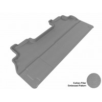 2009 - 2013 Chevrolet Traverse Custom-fit Gray 3D Digital Molded Mats (2nd row only)