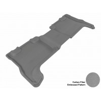 2004 - 2012 Chevrolet Colorado Crew Cab Custom-fit Gray 3D Digital Molded Mats (2nd row only)