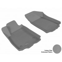 2012 - 2013 Chevrolet Sonic Custom-fit Gray 3D Digital Molded Mats (1st row only)