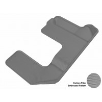 2009 - 2013 Dodge Journey Custom-fit Gray 3D Digital Molded Mats (3rd row only)
