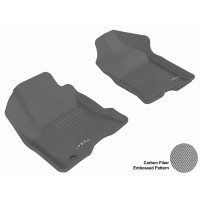 2008 - 2011 Ford Focus Custom-fit Gray 3D Digital Molded Mats (1st row only)