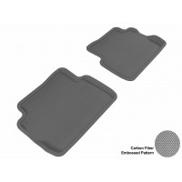 2008 - 2011 Ford Focus Custom-fit Gray 3D Digital Molded Mats (2nd row only)