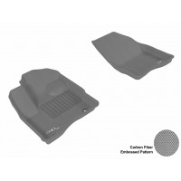 2010 - 2013 Ford Taurus Custom-fit Gray 3D Digital Molded Mats (1st row only)