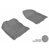 2007 - 2013 Ford Edge Custom-fit Gray 3D Digital Molded Mats (1st row only)