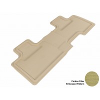 2007 - 2013 Ford Edge Custom-fit Tan 3D Digital Molded Mats (2nd row only)