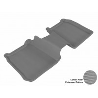 2009 - 2013 Ford Flex Custom-fit Gray 3D Digital Molded Mats (2nd row only)