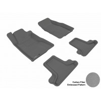 2005 - 2009 Ford Mustang Custom-fit Gray 3D Digital Molded Mats (1st row and 2nd row only)