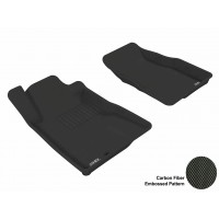 2005 - 2009 Ford Mustang Custom-fit Black 3D Digital Molded Mats (1st row only)