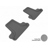 2005 - 2009 Ford Mustang Custom-fit Gray 3D Digital Molded Mats (2nd row only)