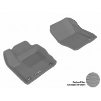 2012 - 2013 Ford Focus Custom-fit Gray 3D Digital Molded Mats (1st row only)
