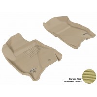 2011 - 2012 Ford/Mazda Escape/Tribute Custom-fit Tan 3D Digital Molded Mats (1st row only)