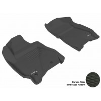 2011 - 2012 Ford/Mazda Escape/Tribute Custom-fit Black 3D Digital Molded Mats (1st row only)