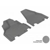 2011 - 2013 Honda Odyssey EX Custom-fit Gray 3D Digital Molded Mats (1st row only)
