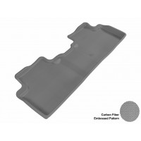 2012 - 2013 Honda Civic Coupe Custom-fit Gray 3D Digital Molded Mats (2nd row only)