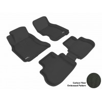 2003 - 2008 Infiniti FX35/45 Custom-fit Black 3D Digital Molded Mats (1st row and 2nd row only)