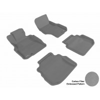 2006 - 2010 Infiniti M35 Custom-fit Gray 3D Digital Molded Mats (1st row and 2nd row only)