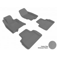 2009 - 2013 Infiniti FX35/50/50S Custom-fit Gray 3D Digital Molded Mats (1st row and 2nd row only)