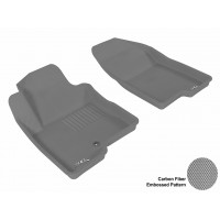 2007 - 2013 Jeep Compass Custom-fit Gray 3D Digital Molded Mats (1st row only)