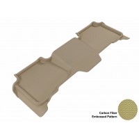 2009 - 2013 Land Rover LR4 Custom-fit Tan 3D Digital Molded Mats (2nd row only)
