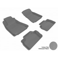 2006 - 2012 Lexus IS250/350/ISF Custom-fit Gray 3D Digital Molded Mats (1st row and 2nd row only)
