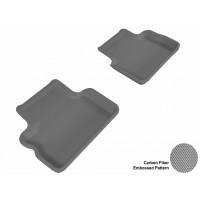 2008 - 2013 Mini Clubman Custom-fit Gray 3D Digital Molded Mats (2nd row only)