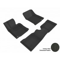 2011 - 2013 Mini Countryman Custom-fit Black 3D Digital Molded Mats (1st row and 2nd row only)