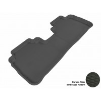2003 - 2007 Nissan Murano Custom-fit Black 3D Digital Molded Mats (2nd row only)
